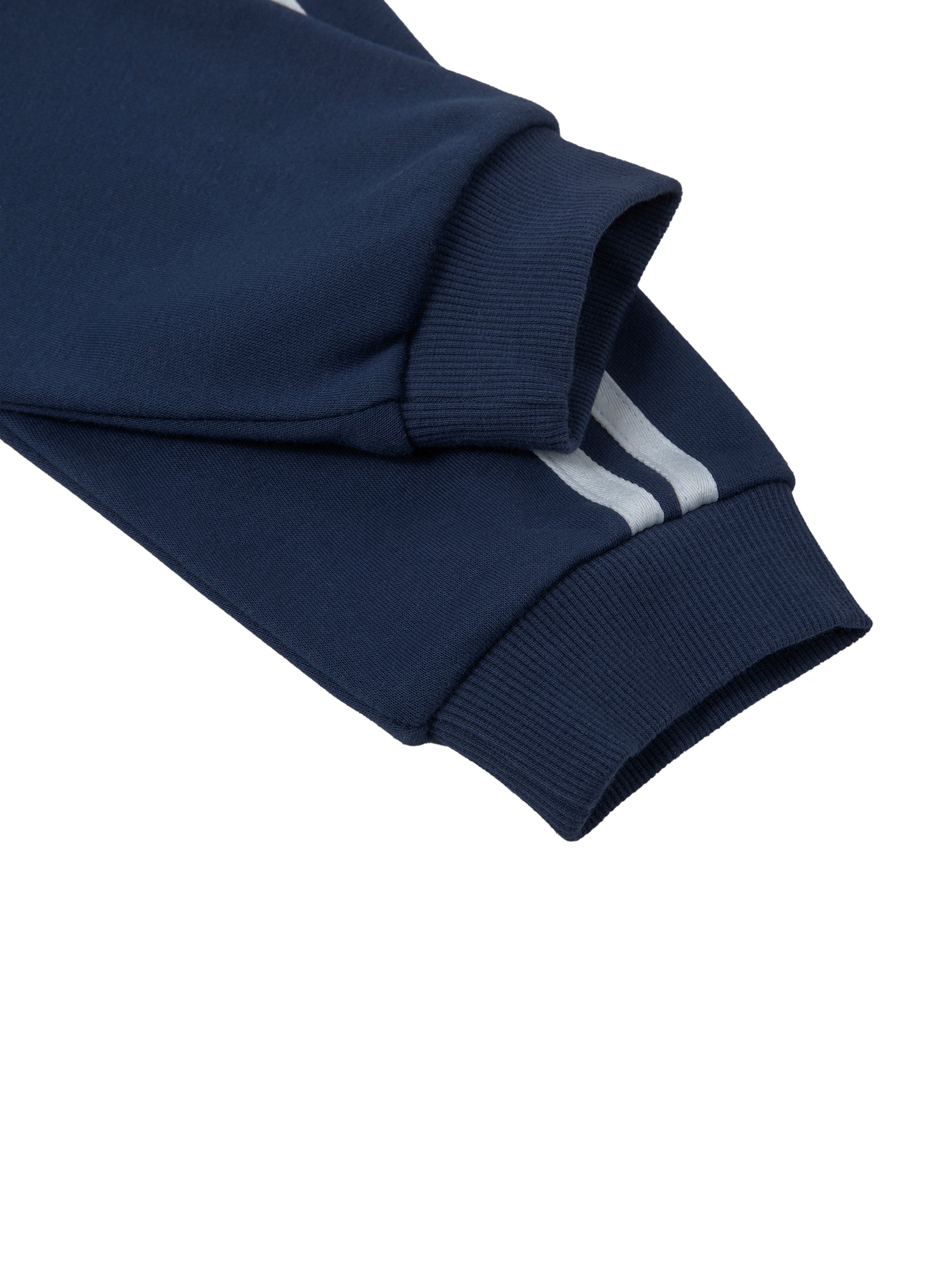 Womens Side Stripe Cropped Hoodie